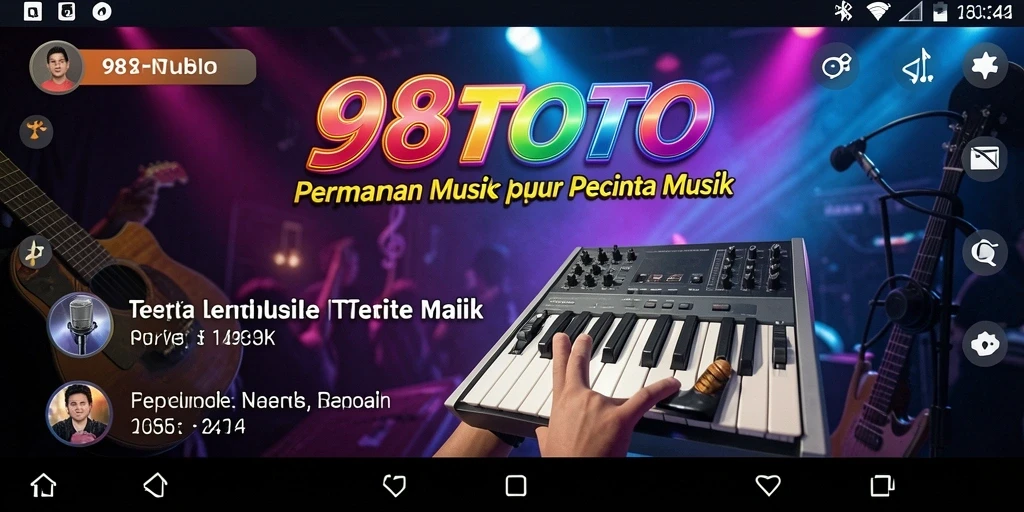 Tampilan gameplay interaktif 98TOTO yang penuh warna dan menarik.