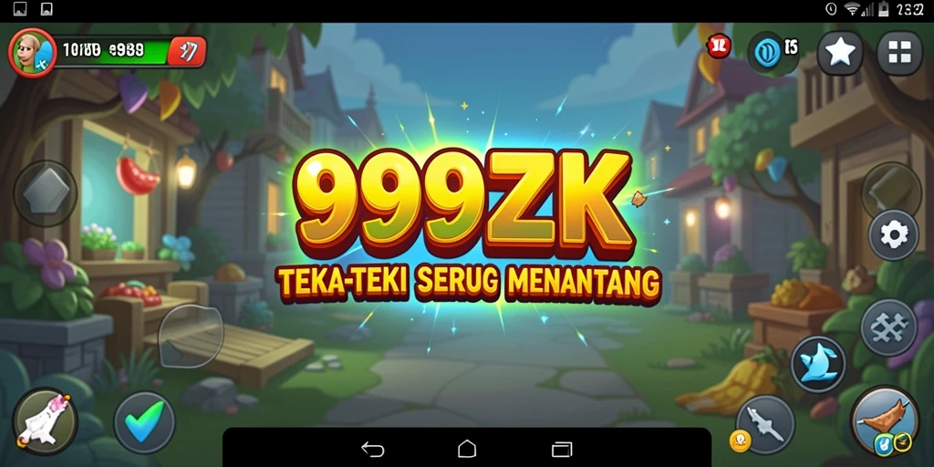 Tampilan gameplay 999ZK yang menarik dan penuh tantangan.