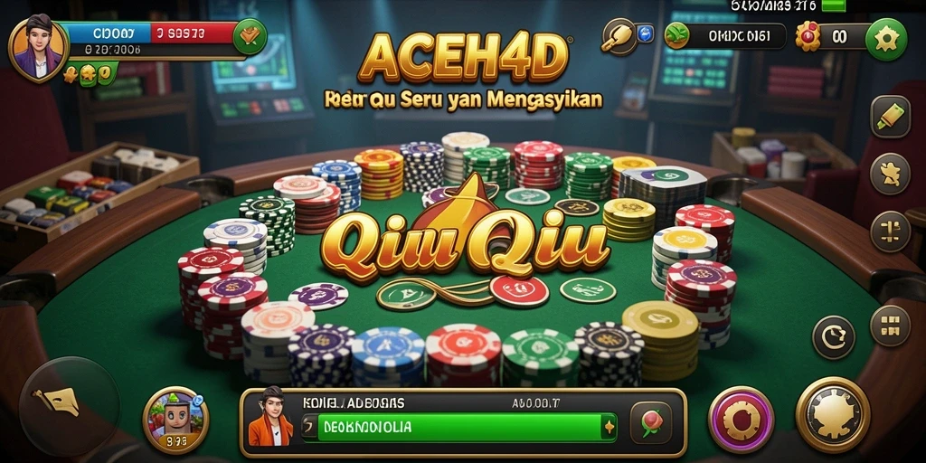 Screenshot ACEH4D menampilkan aksi seru permainan QiuQiu.