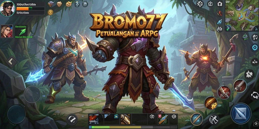 Gameplay menegangkan di dunia BROMO77 yang menantang.