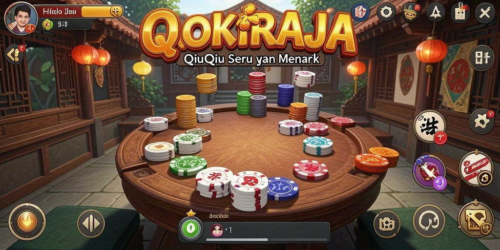 Tampilan seru gameplay HOKIRAJA yang kompetitif.