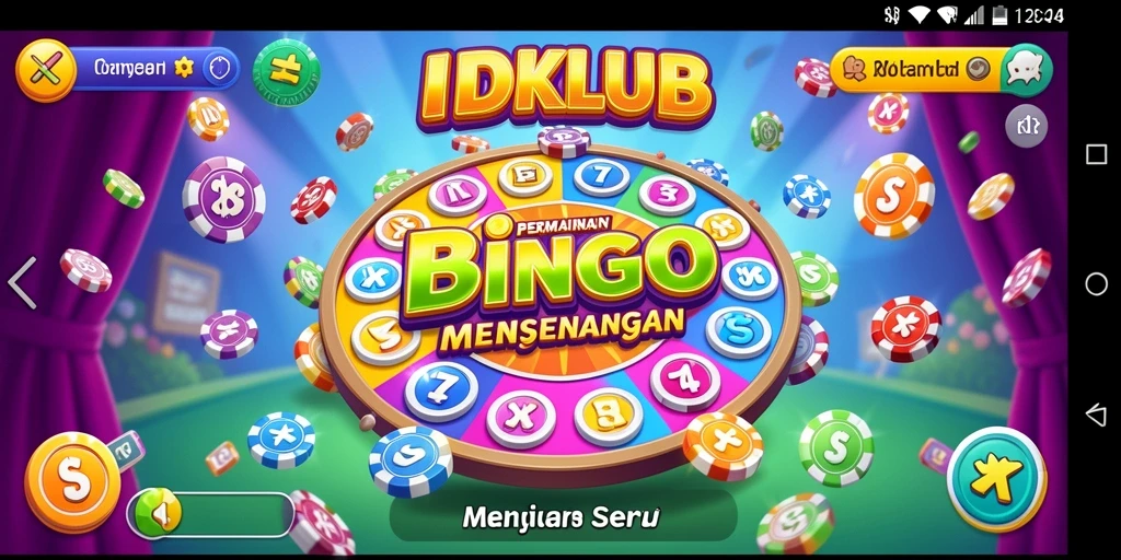 Tampilan gameplay Bingo yang seru dan interaktif di IDKLUB.