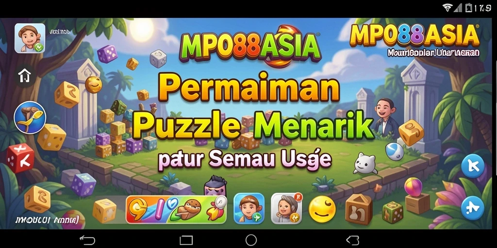 Tampilan gameplay MPO88ASIA yang menarik dengan berbagai tantangan puzzle.