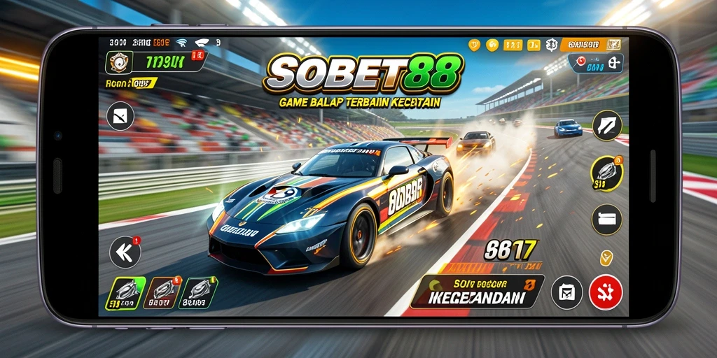 Tampilkan gameplay balapan yang mengasyikkan dengan kecepatan tinggi.