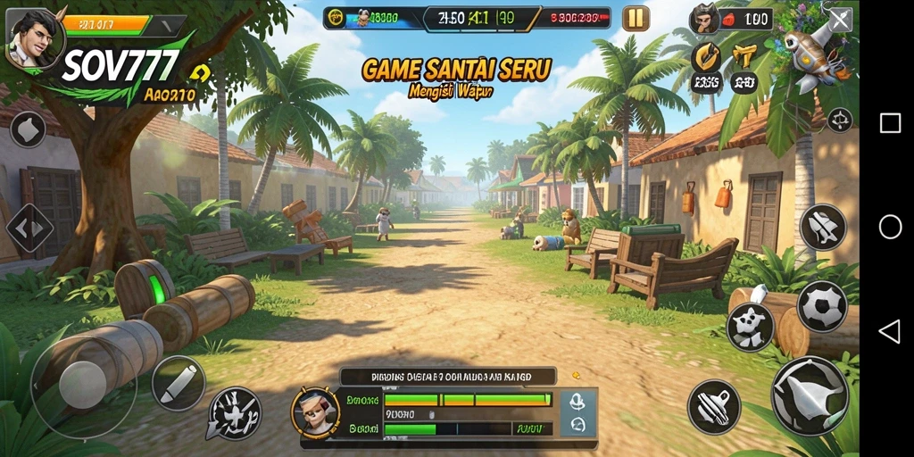 Tampilan gameplay SOV777 yang menarik dan menghibur.