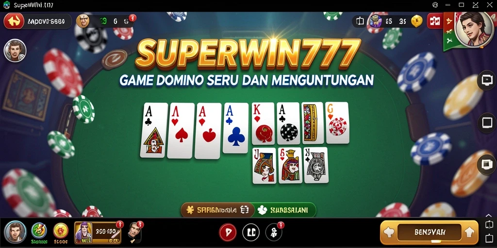 Tampilan gameplay SUPERWIN777 yang menarik dan kompetitif.