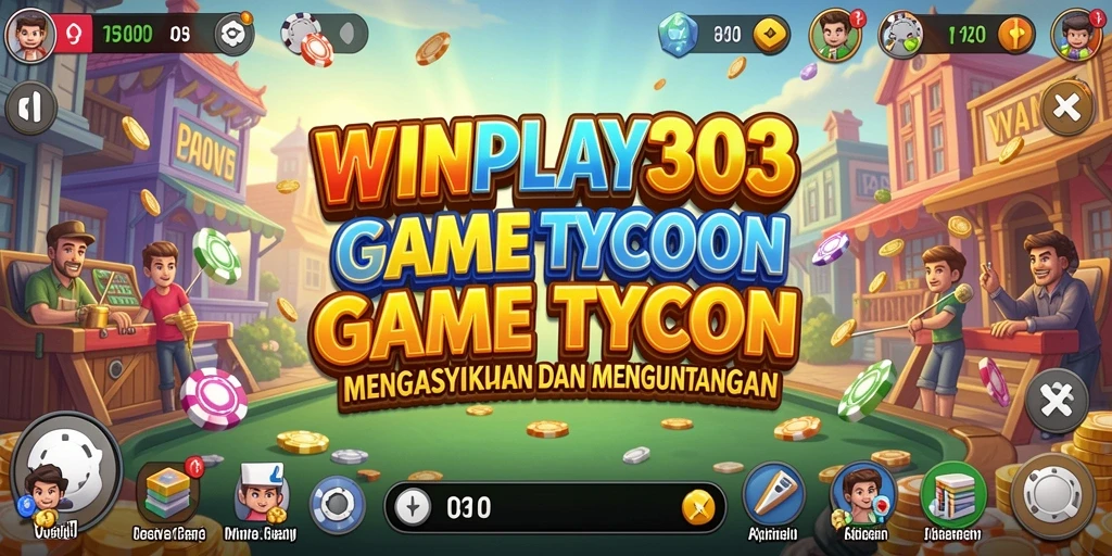 Tampilan menarik dari game WINPLAY303 yang penuh strategi Tycoon.