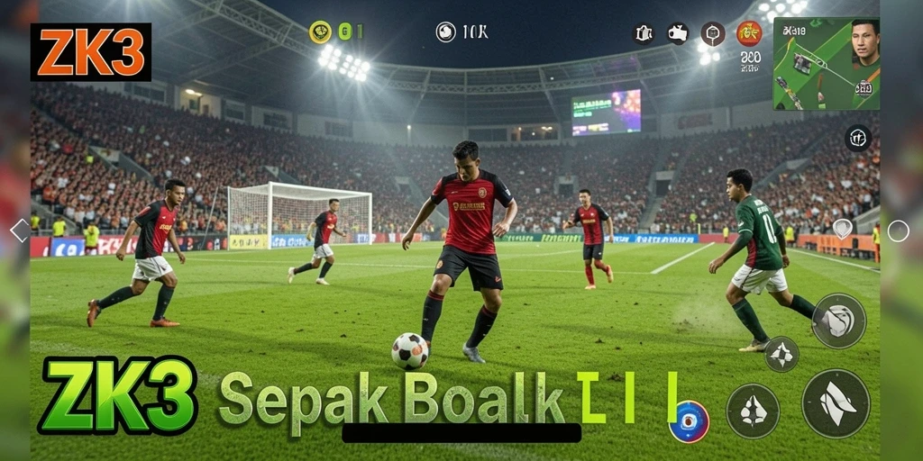 Tampilan gameplay ZK3 yang menegangkan dan seru.